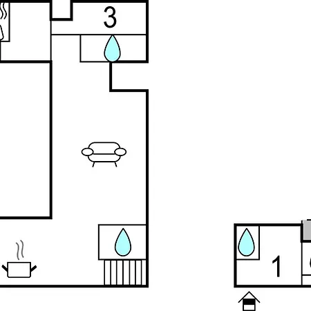 Cozy In With Kitchen Ferienhaus *